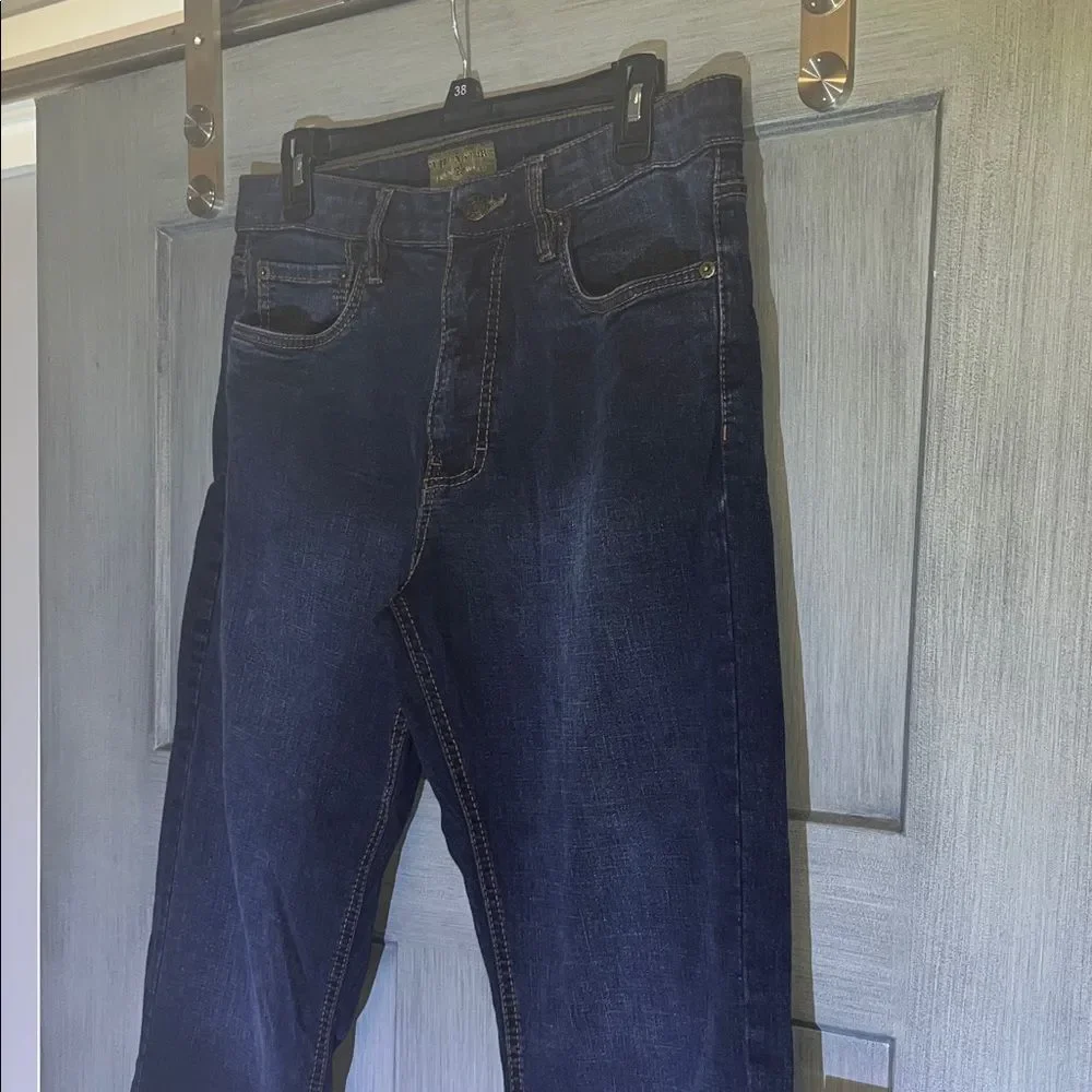 Urban Star 32X30 Men’s Straight Leg Jeans Dark Wash #denim #contemporary